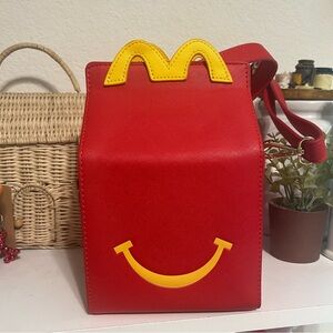 Box Lunch Happy Meal Purse with adjustable crossbody strap